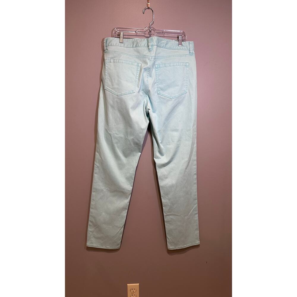 Vineyard Vines Men's Canvas Pants 34x32 Straight Leg Chino Light Blue - Picture 3 of 12